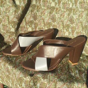 NWOT Miss Albright Anthropologie Leather Sandals